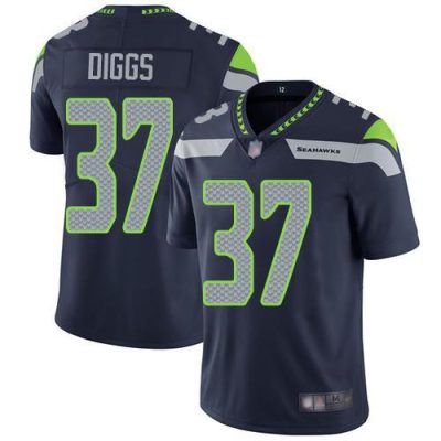 Nike Seattle Seahawks #37 Quandre Diggs Steel Blue Team Color Stitched NFL Vapor Untouchable Limited Jersey