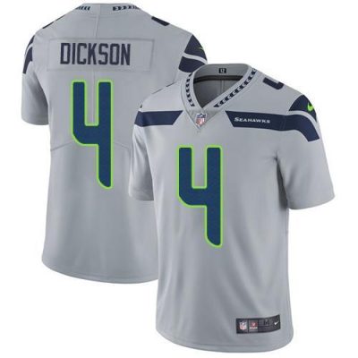 Nike Seattle Seahawks #4 Michael Dickson Grey Alternate Stitched NFL Vapor Untouchable Limited Jersey