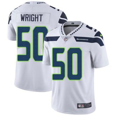 Nike Seattle Seahawks #50 K.J. Wright White Stitched NFL Vapor Untouchable Limited Jersey