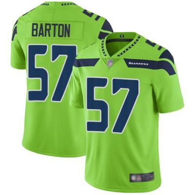 Nike Seattle Seahawks #57 Cody Barton Green Stitched NFL Limited Rush Jersey