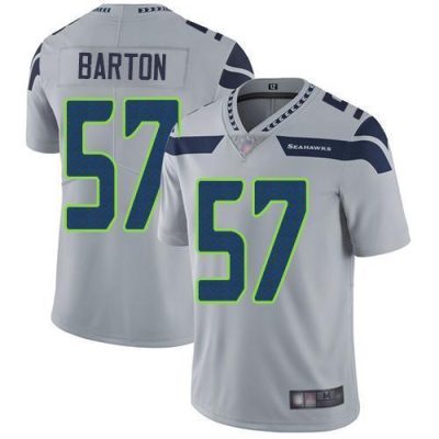 Nike Seattle Seahawks #57 Cody Barton Grey Alternate Stitched NFL Vapor Untouchable Limited Jersey