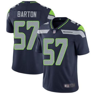 Nike Seattle Seahawks #57 Cody Barton Steel Blue Team Color Stitched NFL Vapor Untouchable Limited Jersey