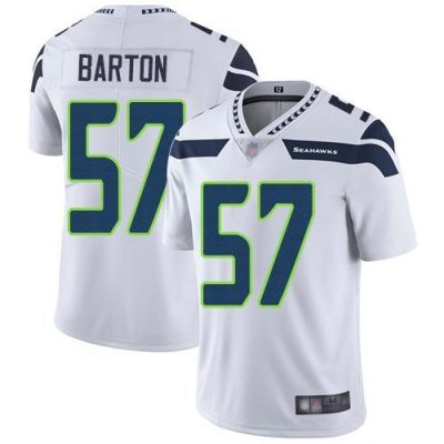 Nike Seattle Seahawks #57 Cody Barton White Stitched NFL Vapor Untouchable Limited Jersey