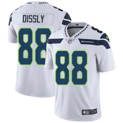 Nike Seattle Seahawks #88 Will Dissly White Stitched NFL Vapor Untouchable Limited Jersey