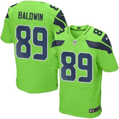 Nike Seattle Seahawks #89 Doug Baldwin Green Stitched NFL Elite Rush Jersey