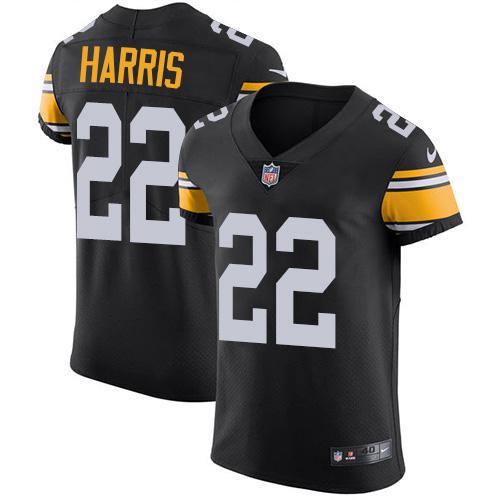 Nike Steelers #22 Najee Harris Black Alternate Stitched NFL New Elite Jersey