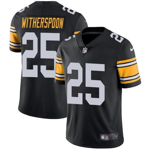 Nike Steelers #25 Ahkello Witherspoon Black Alternate Stitched NFL Vapor Untouchable Limited Jersey