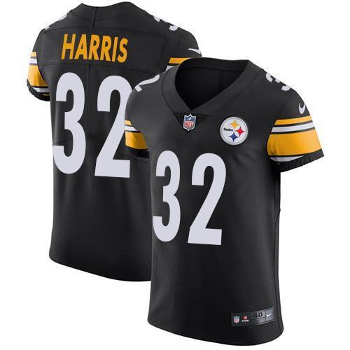 Nike Steelers #32 Franco Harris Black Team Color Stitched NFL Vapor Untouchable Elite Jersey