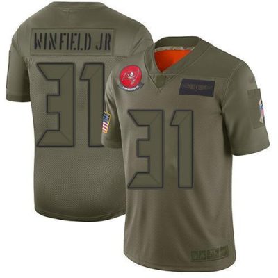 Nike Tampa Bay Buccaneers #31 Antoine Winfield Jr. Camo Stitched NFL Limited 2019 Salute To Service Jersey