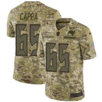 Nike Tampa Bay Buccaneers #65 Alex Cappa Camo Stitched NFL Limited 2018 Salute To Service Jersey