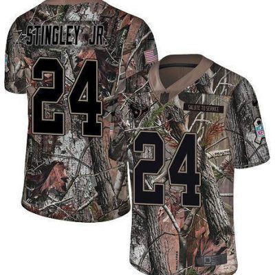 Nike Texans #24 Derek Stingley Jr. Camo Stitched NFL Limited Rush Realtree Jersey