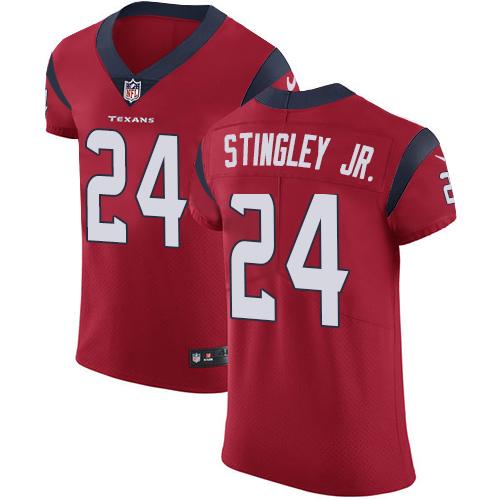 Nike Texans #24 Derek Stingley Jr. Red Alternate Stitched NFL New Elite Jersey