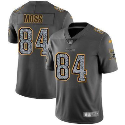 Nike Vikings #84 Randy Moss Gray Static Stitched NFL Vapor Untouchable Limited Jersey