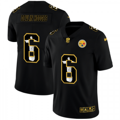 Pittsburgh Pittsburgh Steelers #6 Devlin Hodges Nike Carbon Black Vapor Cristo Redentor Limited NFL Jersey