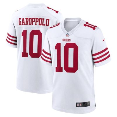 San Francisco 49ers #10 Jimmy Garoppolo Nike 2022 Player Game Jersey - White