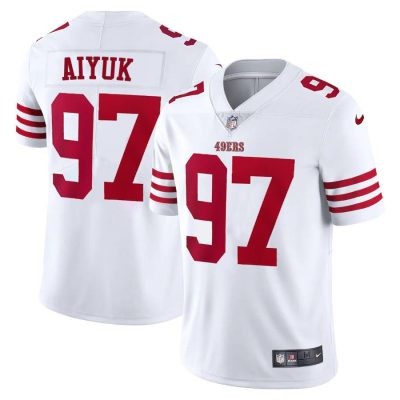 San Francisco 49ers #97 Nick Bosa White Nike Men's 2022-23 Authentic Stitched NFL Vapor Untouchable Elite Jersey