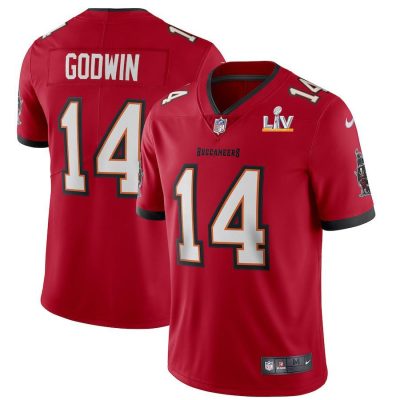 Tampa Bay Buccaneers #14 Chris Godwin Super Bowl LV Bound Nike Red Vapor Limited Jersey