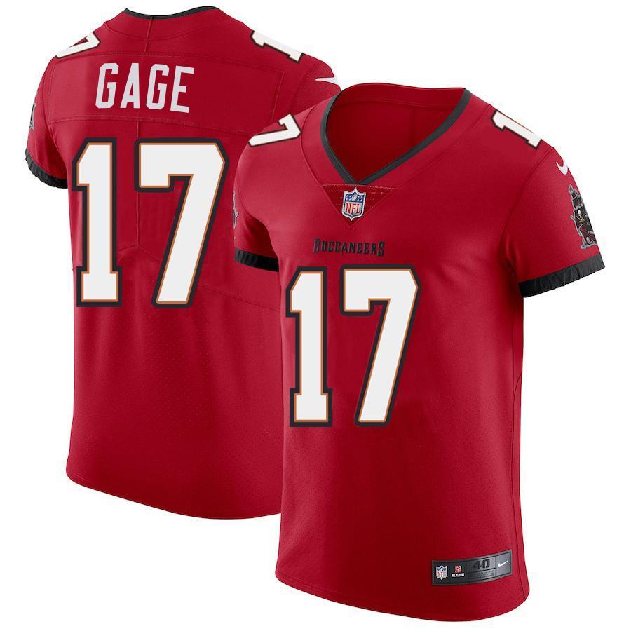 Tampa Bay Buccaneers #17 Russell Gage Nike Red Vapor Elite Jersey