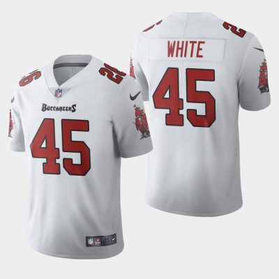 Tampa Bay Buccaneers #45 Devin White White Nike 2020 Vapor Limited NFL Jersey