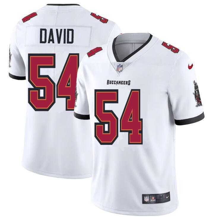 Tampa Bay Buccaneers #54 Lavonte David Nike White Vapor Limited Jersey