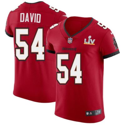 Tampa Bay Buccaneers #54 Lavonte David Super Bowl LV Bound Nike Red Vapor Elite Jersey