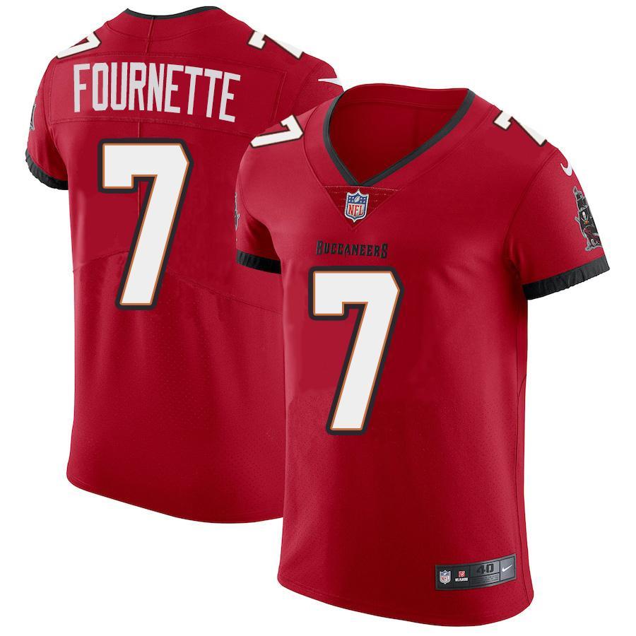 Tampa Bay Buccaneers #7 Leonard Fournette Nike Red Vapor Elite Jersey