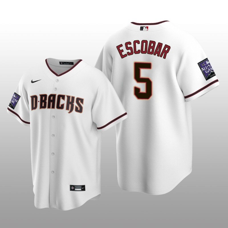 All-Star Game Arizona Diamondbacks Home Jersey Replica Eduardo Escobar White