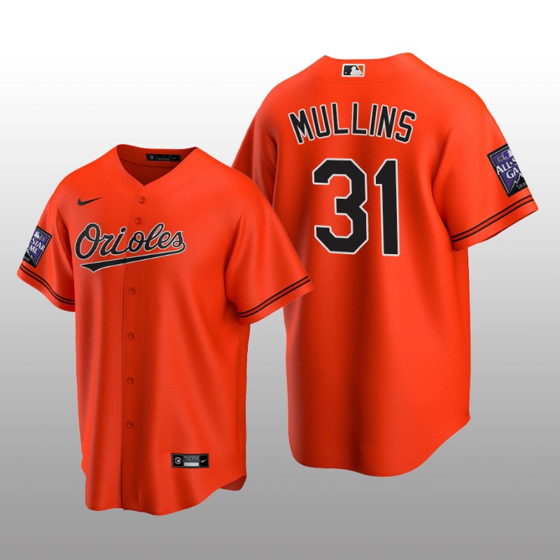 All-Star Game Baltimore Orioles Orange Alternate Jersey Replica Cedric Mullins