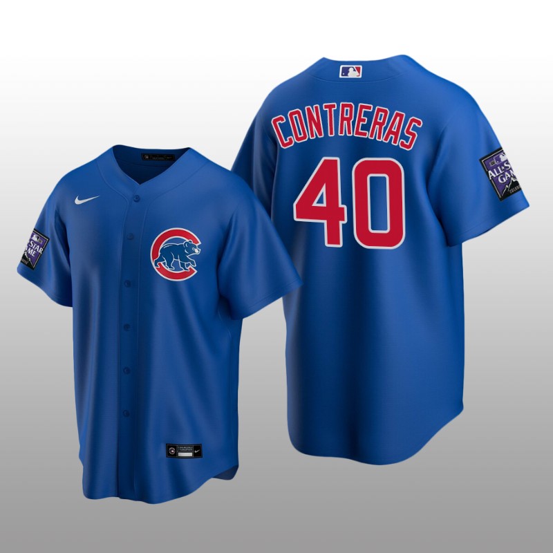 All-Star Game Chicago Cubs Royal Alternate Replica Willson Contreras Jersey