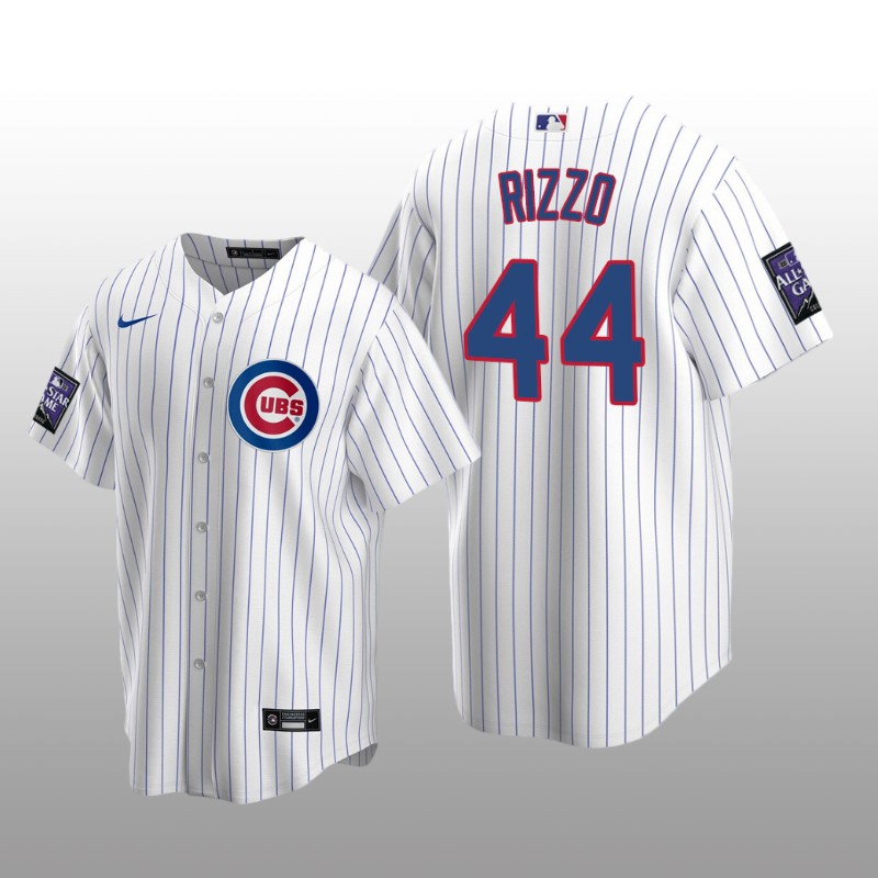All-Star Game Chicago Cubs White Home Replica Anthony Rizzo Jersey