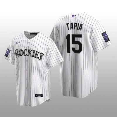 All-Star Game Colorado Rockies Home Jersey Replica Raimel Tapia White