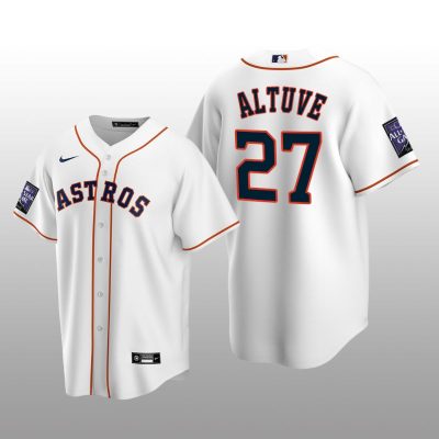 All-Star Game Houston Astros White Home Jersey Replica Jose Altuve