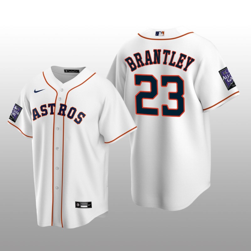 All-Star Game Houston Astros White Home Jersey Replica Michael Brantley