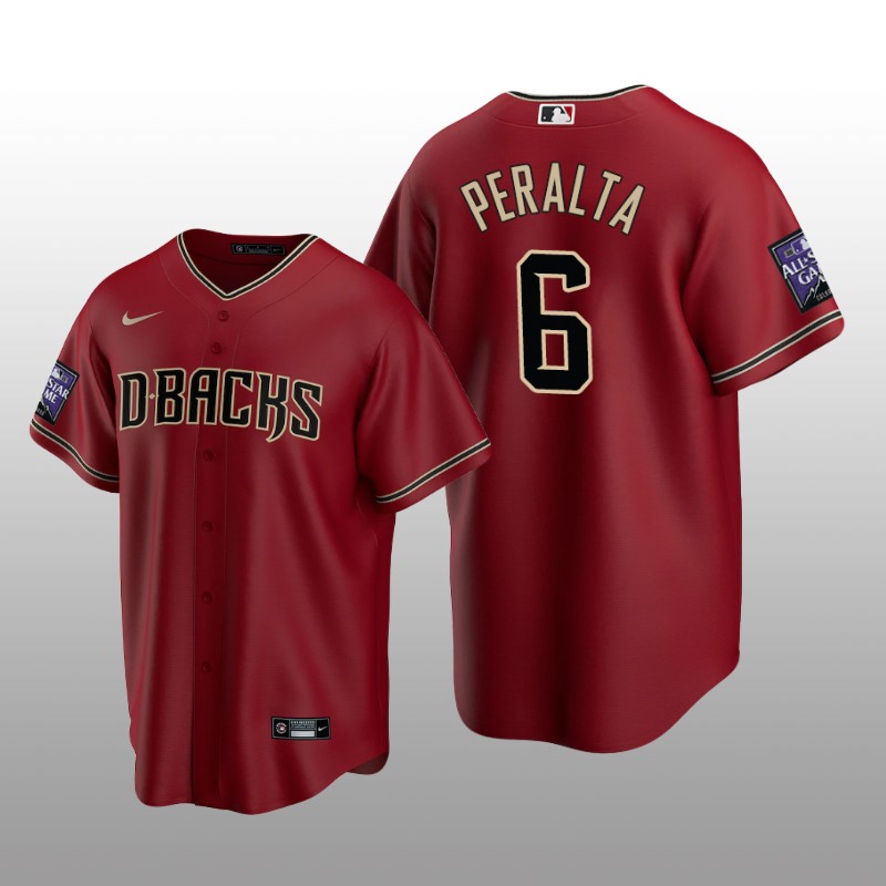 All-Star Game Red Alternate Jersey Replica David Peralta Arizona Diamondbacks