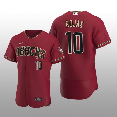 Arizona Diamondbacks Josh Rojas Authentic Alternate Crimson Jersey