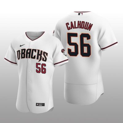 Arizona Diamondbacks Kole Calhoun Authentic Home White Jersey