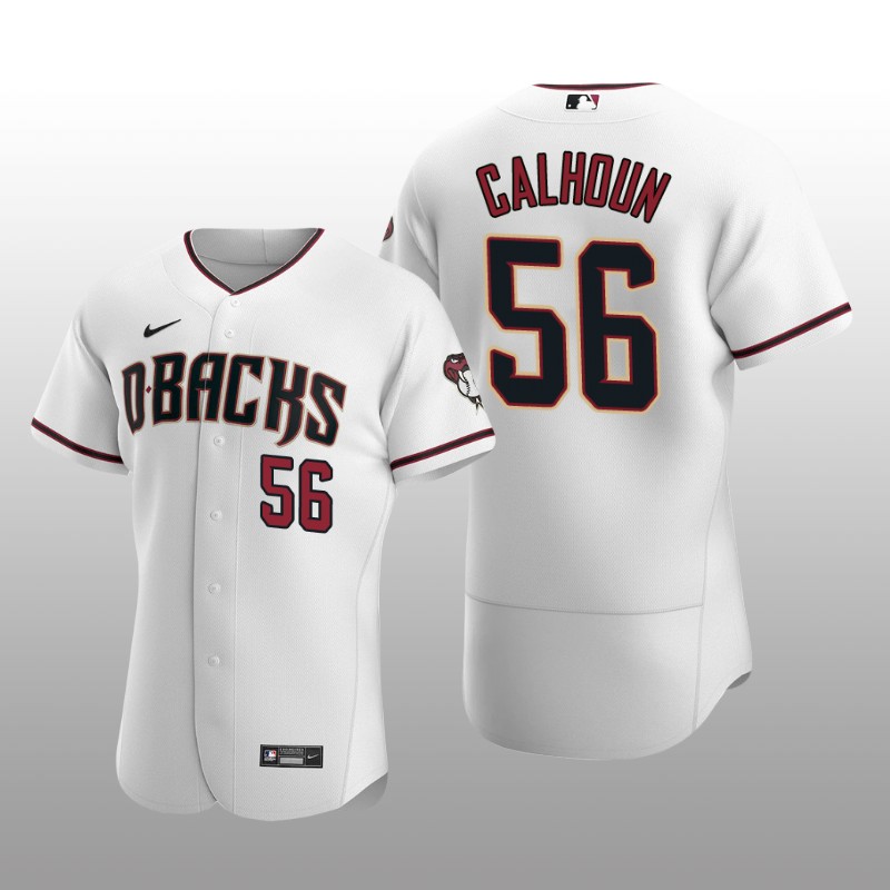 Arizona Diamondbacks Kole Calhoun Authentic Home White Jersey