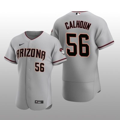 Arizona Diamondbacks Kole Calhoun Authentic Road Gray Jersey