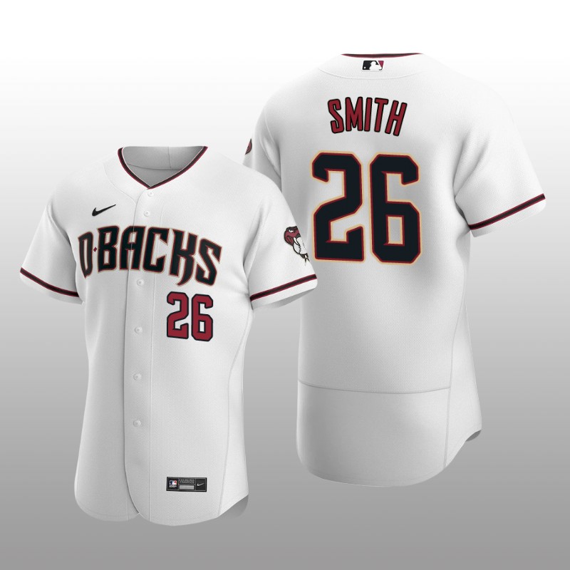 Arizona Diamondbacks Pavin Smith Authentic Home White Jersey