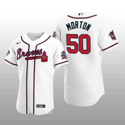 Atlanta Braves Charlie Morton White MLB All-Star Game Authentic Home Jersey