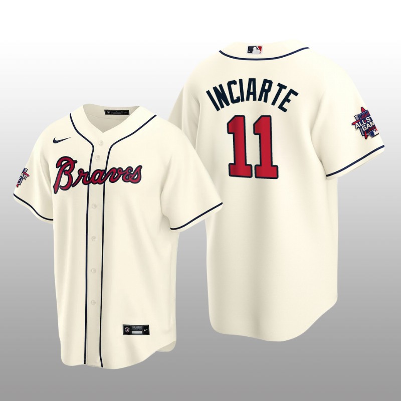 Atlanta Braves Ender Inciarte Cream MLB All-Star Game Replica Jersey