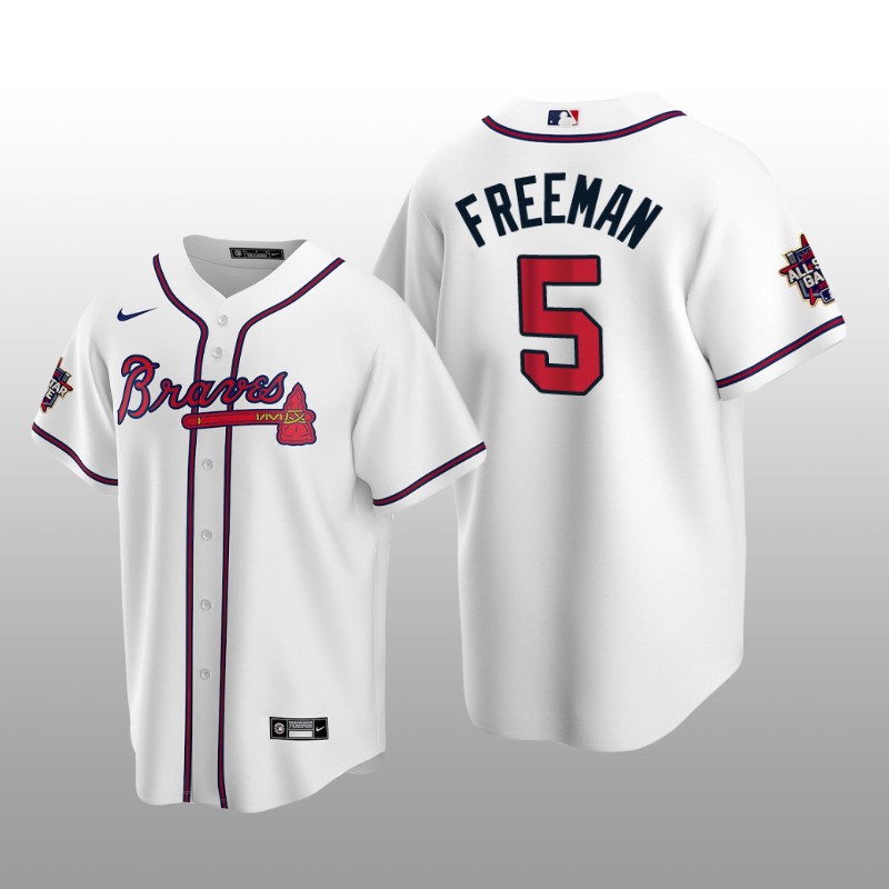 Atlanta Braves Freddie Freeman White MLB All-Star Game Replica Home Jersey