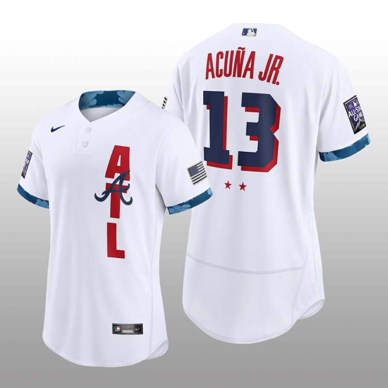 Atlanta Braves Ronald Acuna Jr. MLB All-Star Game Authentic White Jersey