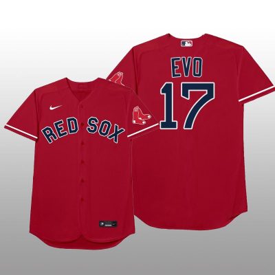 Boston Red Sox Nathan Eovaldi MLB Players Weekend Nickname Red Jersey