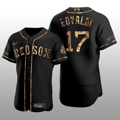 Boston Red Sox Nathan Eovaldi Python Skin Authentic Black Jersey