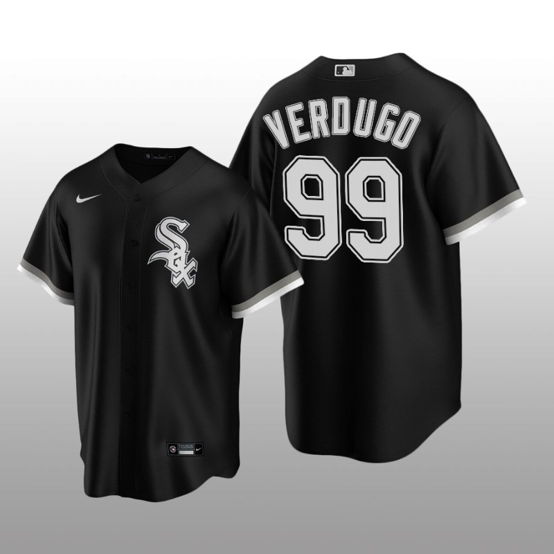 Chicago White Sox Alex Verdugo Black 2020 Authentic Alternate Player Jersey
