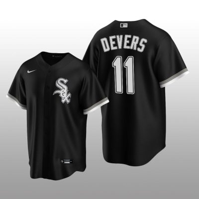 Chicago White Sox Rafael Devers Black 2020 Authentic Alternate Player Jersey