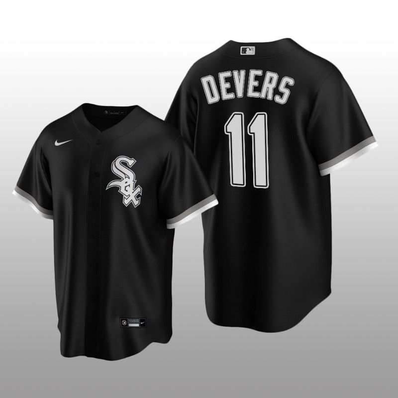 Chicago White Sox Rafael Devers Black 2020 Authentic Alternate Player Jersey