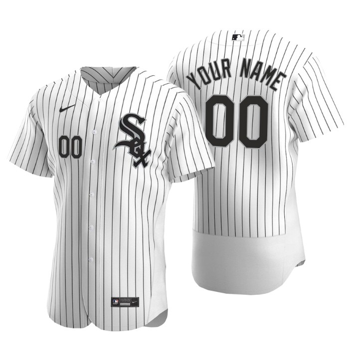 Chicago White Sox White 2020 Home Authentic Custom Men's Jersey