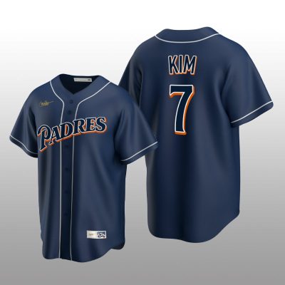 Cooperstown Collection Ha-Seong Kim San Diego Padres Navy Men's Jersey